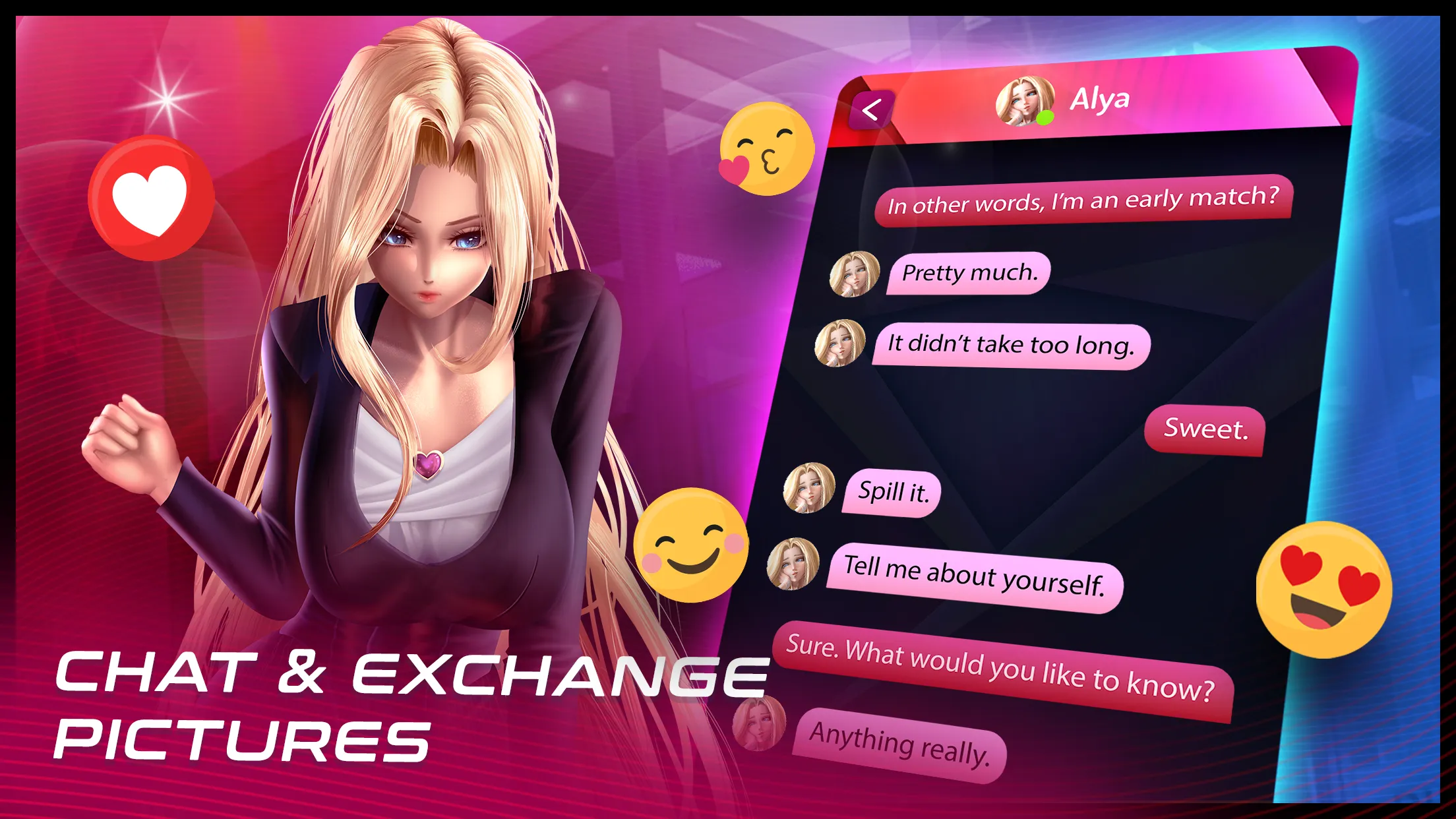 LoveNest - Anime Character Sim v35.3709 APK Мод (Меню, Деньги, Энергия, Всё открыто) Screenshot 3