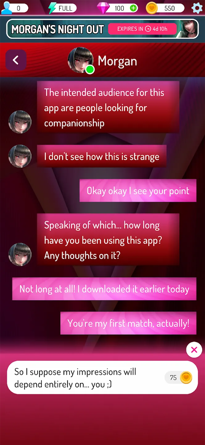 LoveNest - Anime Character Sim v35.3709 APK Мод (Меню, Деньги, Энергия, Всё открыто) Screenshot 4