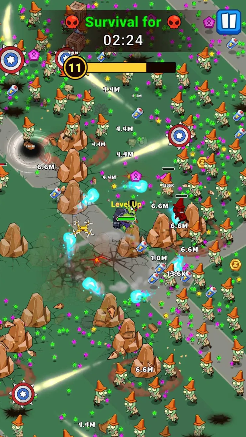 Undead City: Zombie Survival [мод: меню] Screenshot 1