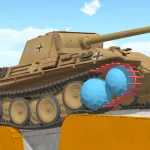 Взломанная Tank Physics Mobile Vol.2 Мод (Без рекламы) на Андроид