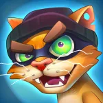 Скачать Коты: дворовые разборки Мод (Много денег) на Андроид
