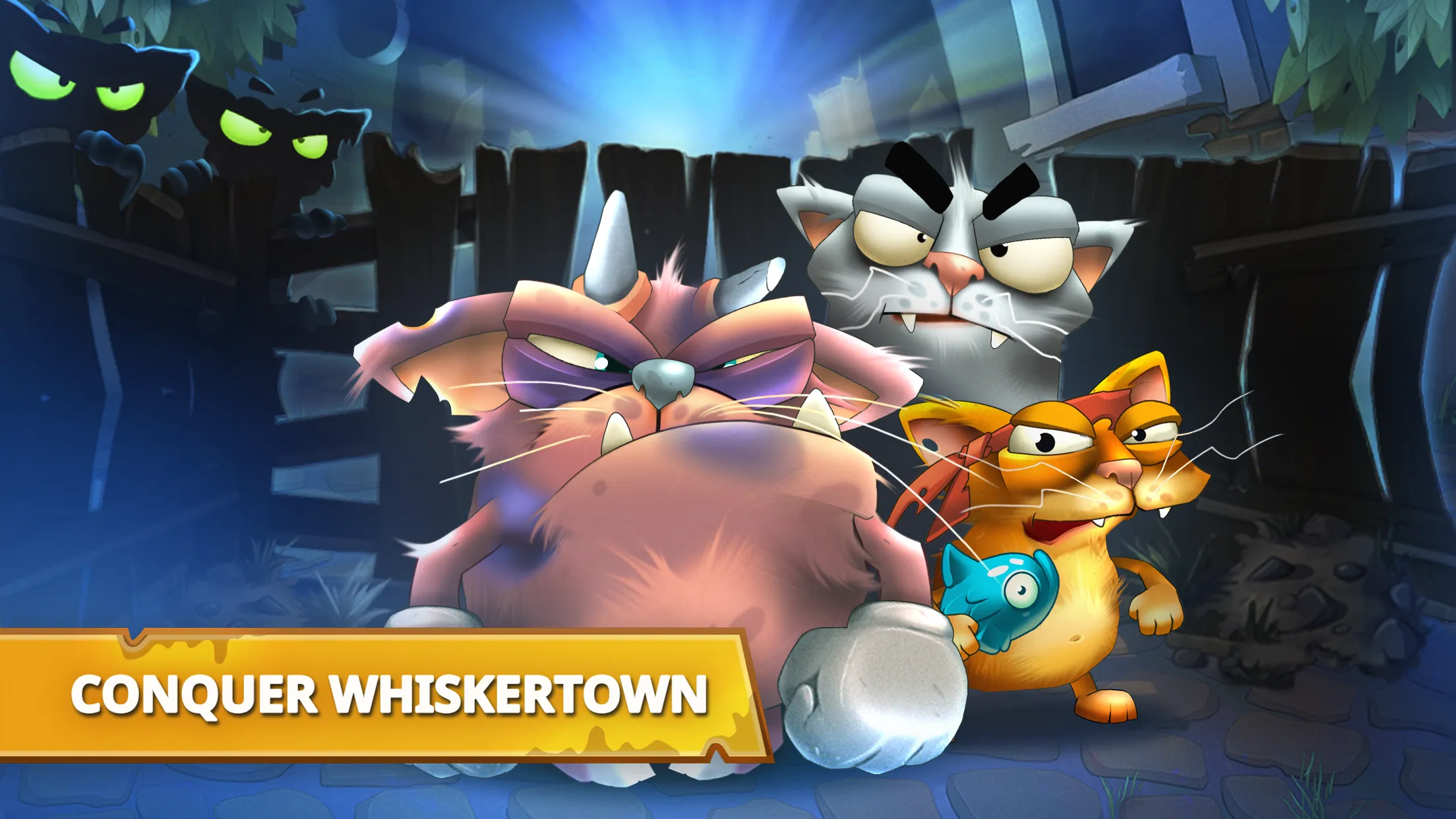 Коты: дворовые разборки v4.29.00 APK Мод (Много денег) Screenshot 1 Коты: дворовые разборки v4.29.00 APK Мод (Много денег) Screenshot 1
