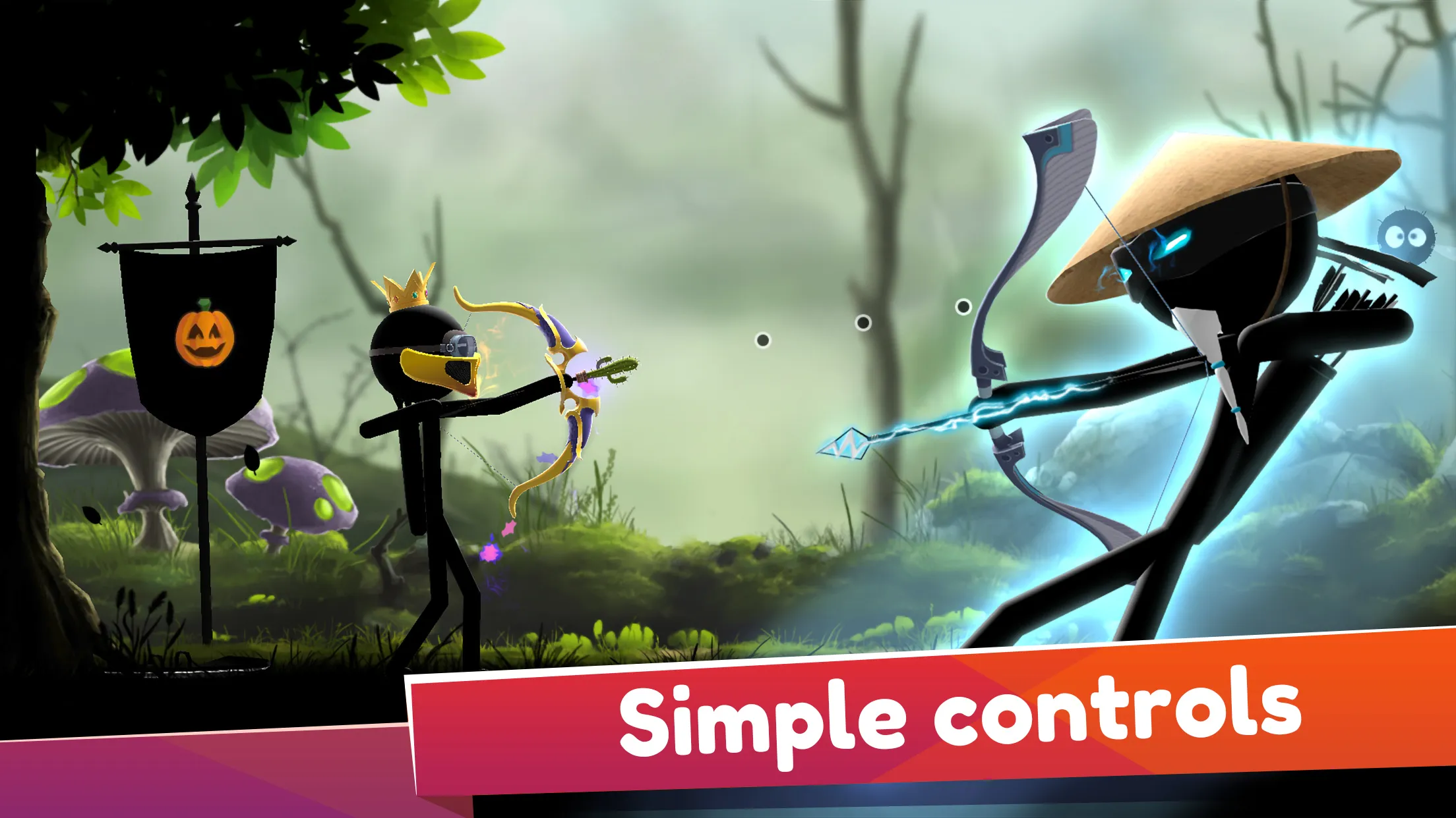 Stickman Archer Онлайн v25.0729.2733 APK Мод (Меню, Скорость, Без рекламы) Screenshot 3