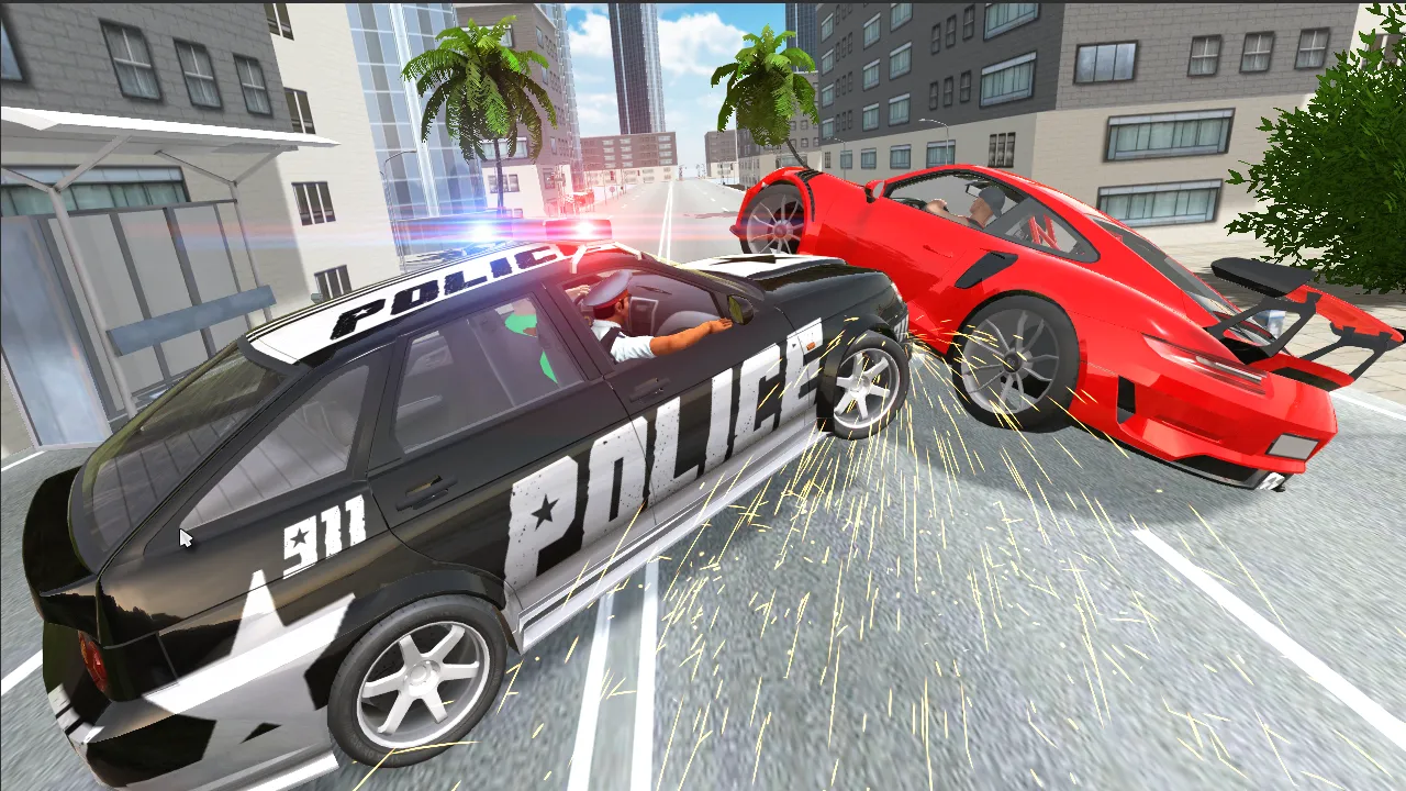 Police vs Crime [мод: много денег] Screenshot 3