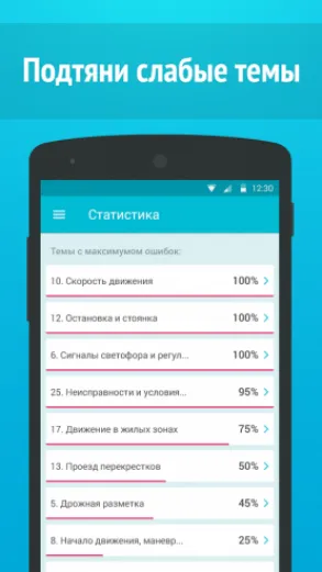 Экзамен ПДД 2024: билеты ГИБДД Screenshot 4 Экзамен ПДД 2024: билеты ГИБДД Screenshot 4