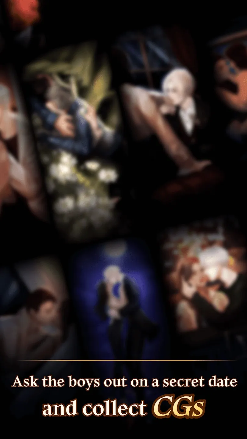LUNA SONATA: Date With Vampire [мод: бесплатные премиум выборы] Screenshot 4
