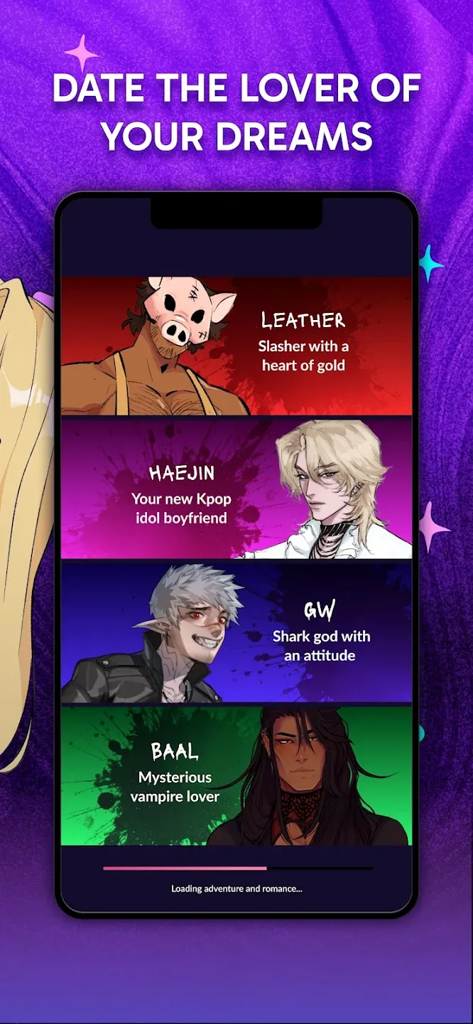 Dorian: Romantasy Games Hub v3.70.1 APK Screenshot 3