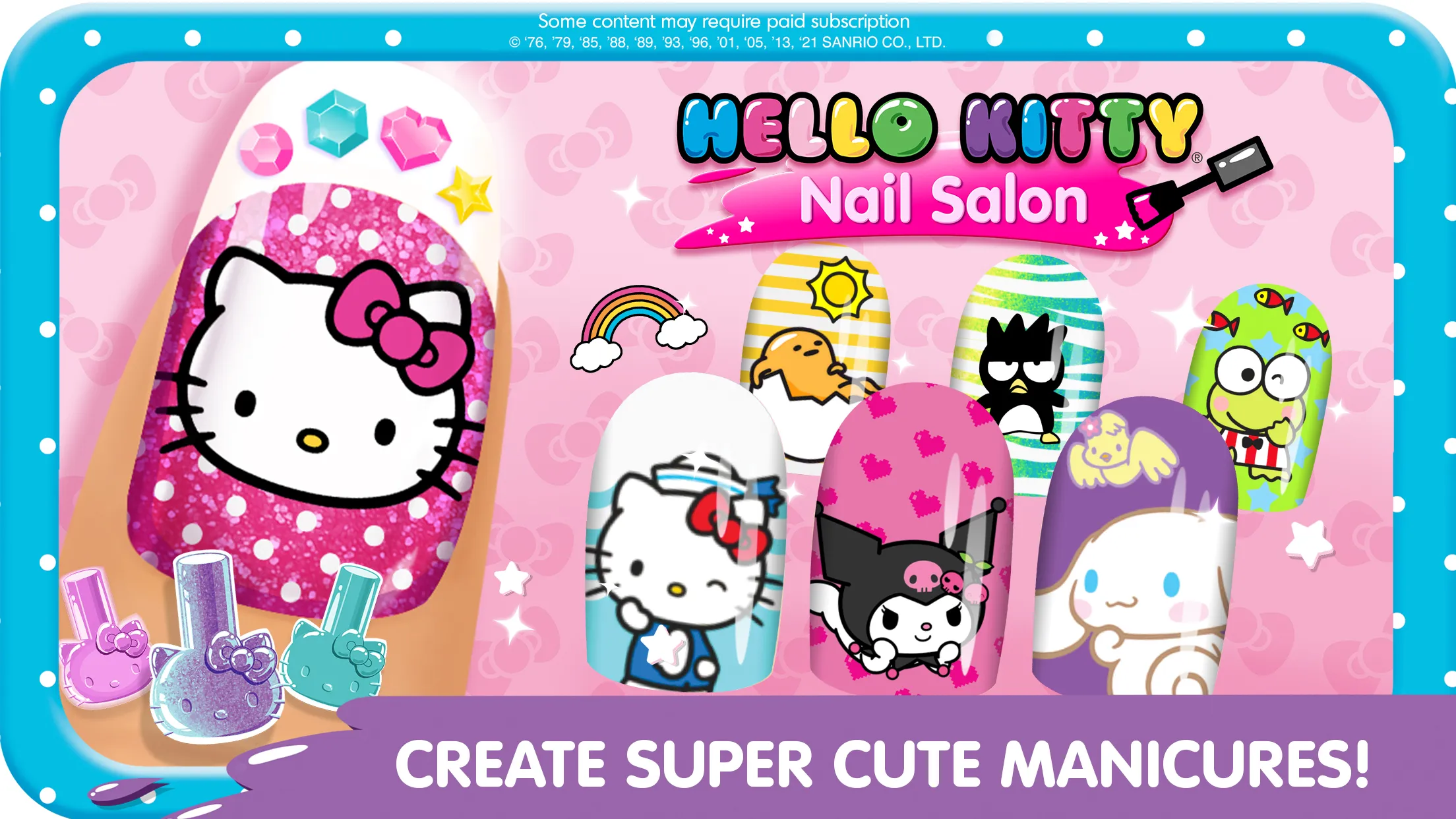 Маникюрный салон Hello Kitty v2025.3.1 APK Мод (Всё открыто) Screenshot 1 Маникюрный салон Hello Kitty v2025.3.1 APK Мод (Всё открыто) Screenshot 1