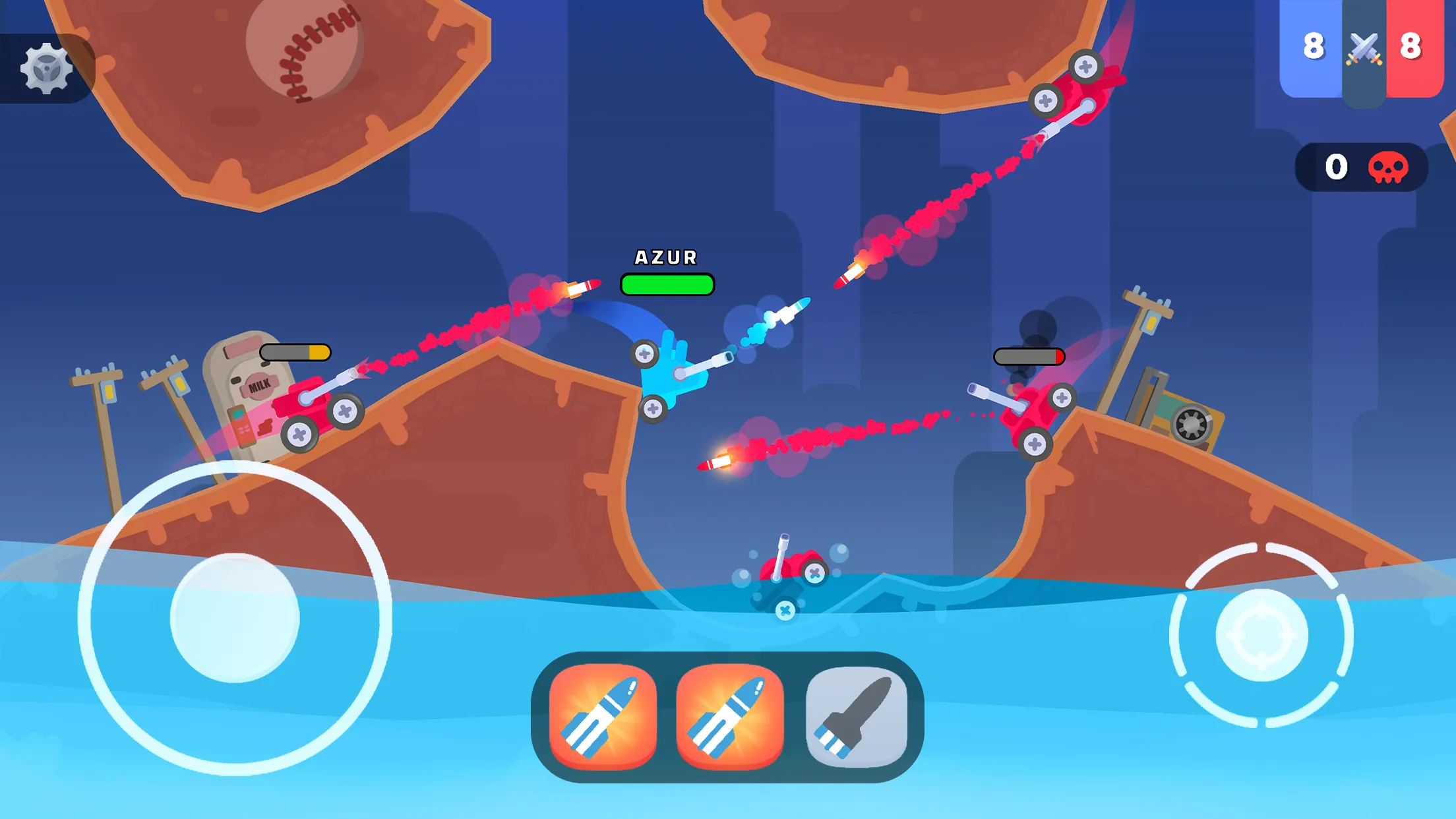 Mad Royale io - игра танчики v2.22 APK Мод (Меню, Много денег, Без рекламы) Screenshot 4