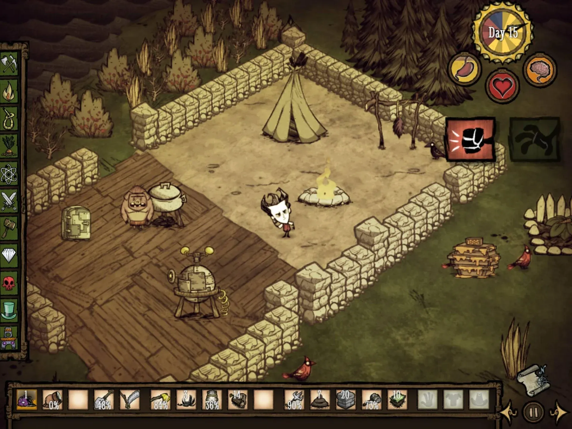 Don't Starve: Pocket Edition v1.19.21 APK Мод (Всё открыто) Screenshot 1 Don't Starve: Pocket Edition v1.19.21 APK Мод (Всё открыто) Screenshot 1