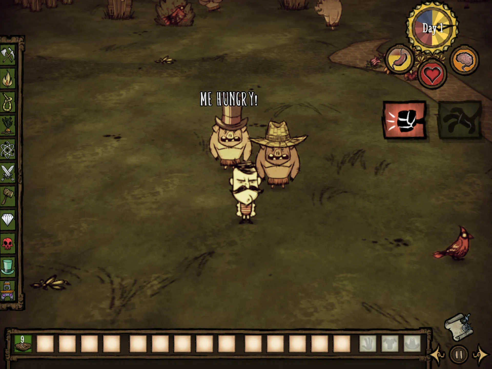 Don't Starve: Pocket Edition v1.19.21 APK Мод (Всё открыто) Screenshot 5
