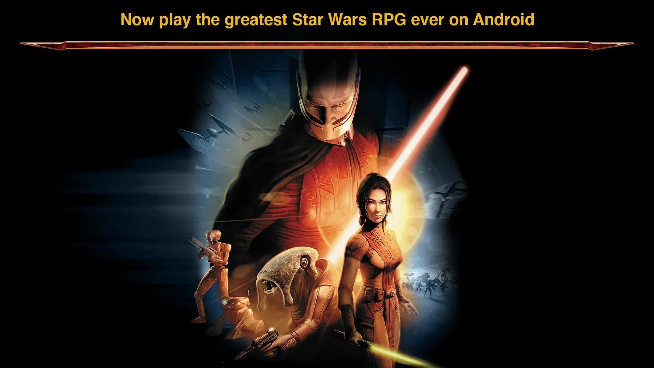 Star Wars™: KOTOR v1.0.10 APK Мод (Много денег) Screenshot 1