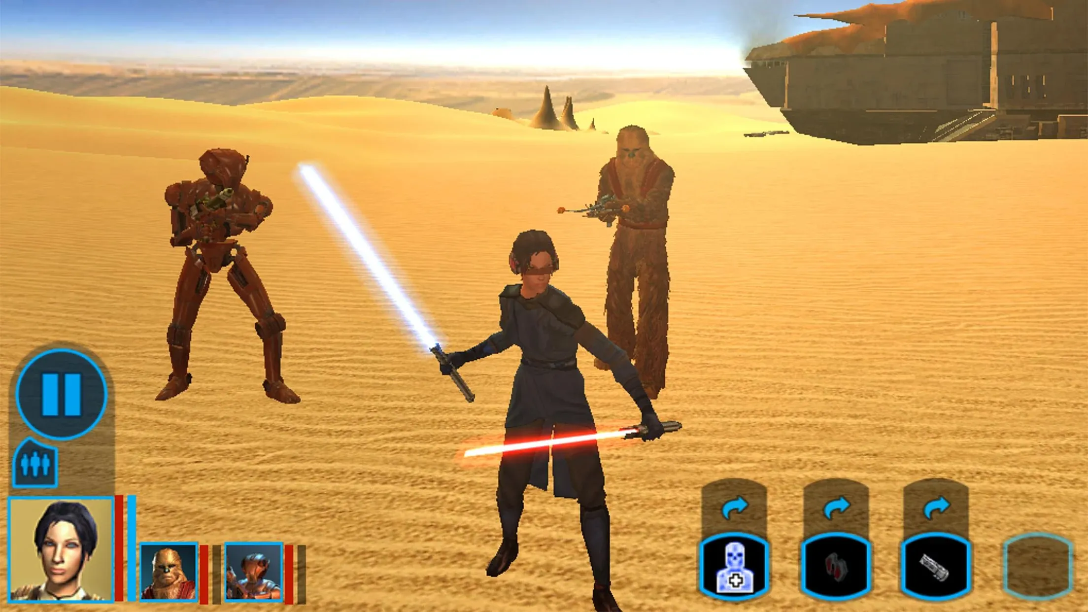 Star Wars™: KOTOR v1.0.10 APK Мод (Много денег) Screenshot 3