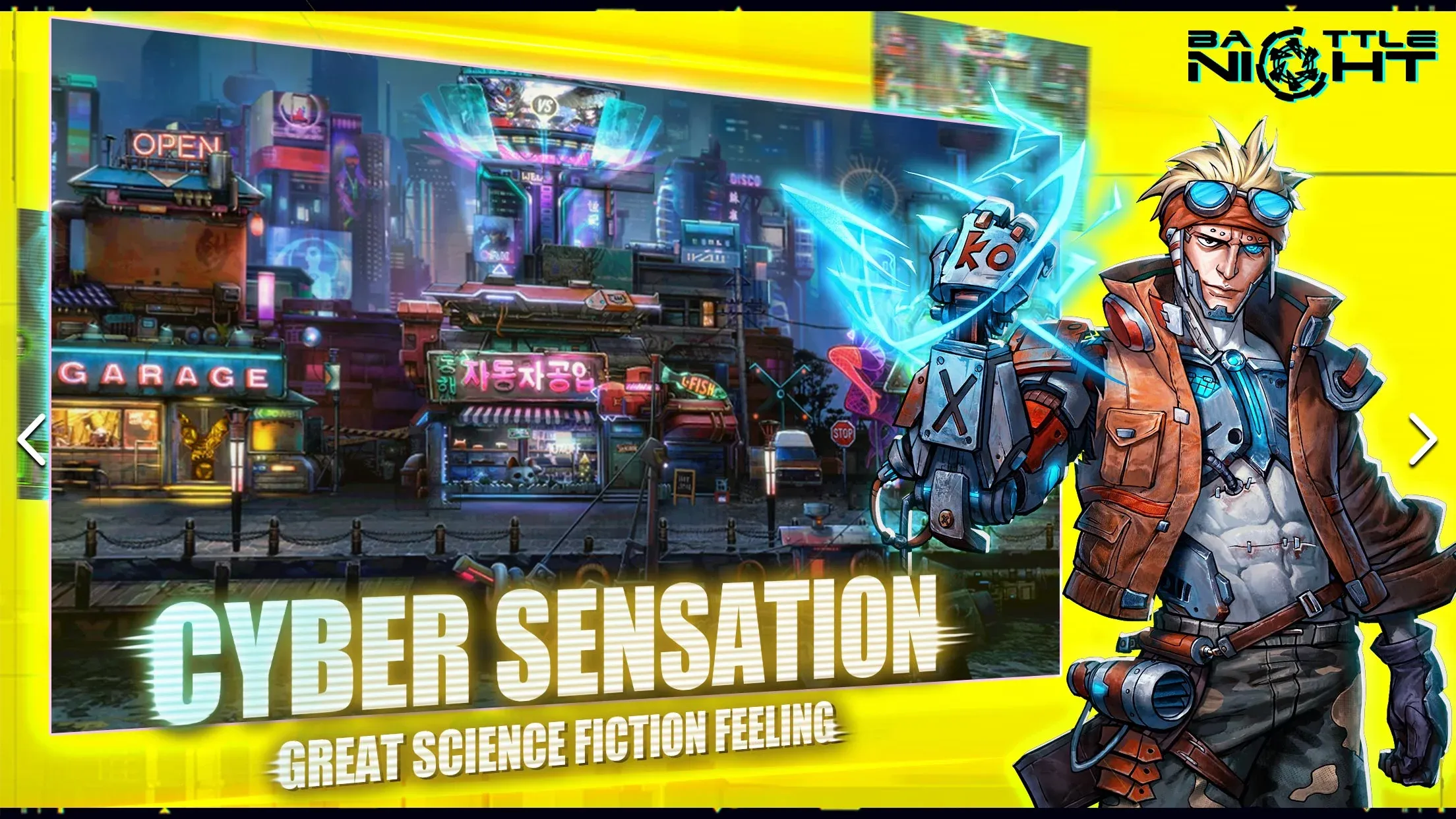 Battle Night: Cyberpunk RPG v1.9.11 APK Мод (Меню, Скорость игры) Screenshot 3