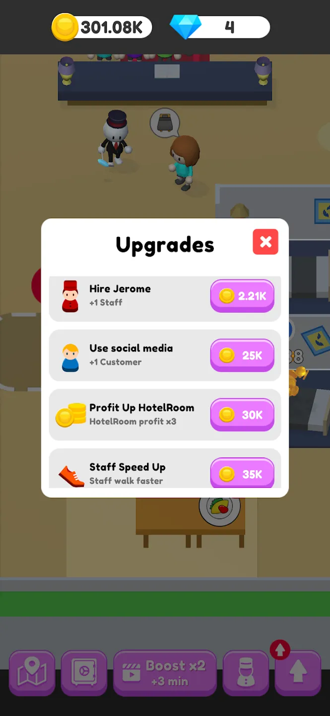 My Hotel Life v1.2.3 APK Мод (Много денег) Screenshot 3 My Hotel Life v1.2.3 APK Мод (Много денег) Screenshot 3