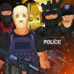 Скачать взлом Justice Rivals 3 Cops&Robbers v1.200f8 APK Мод (Много денег) на Андроид