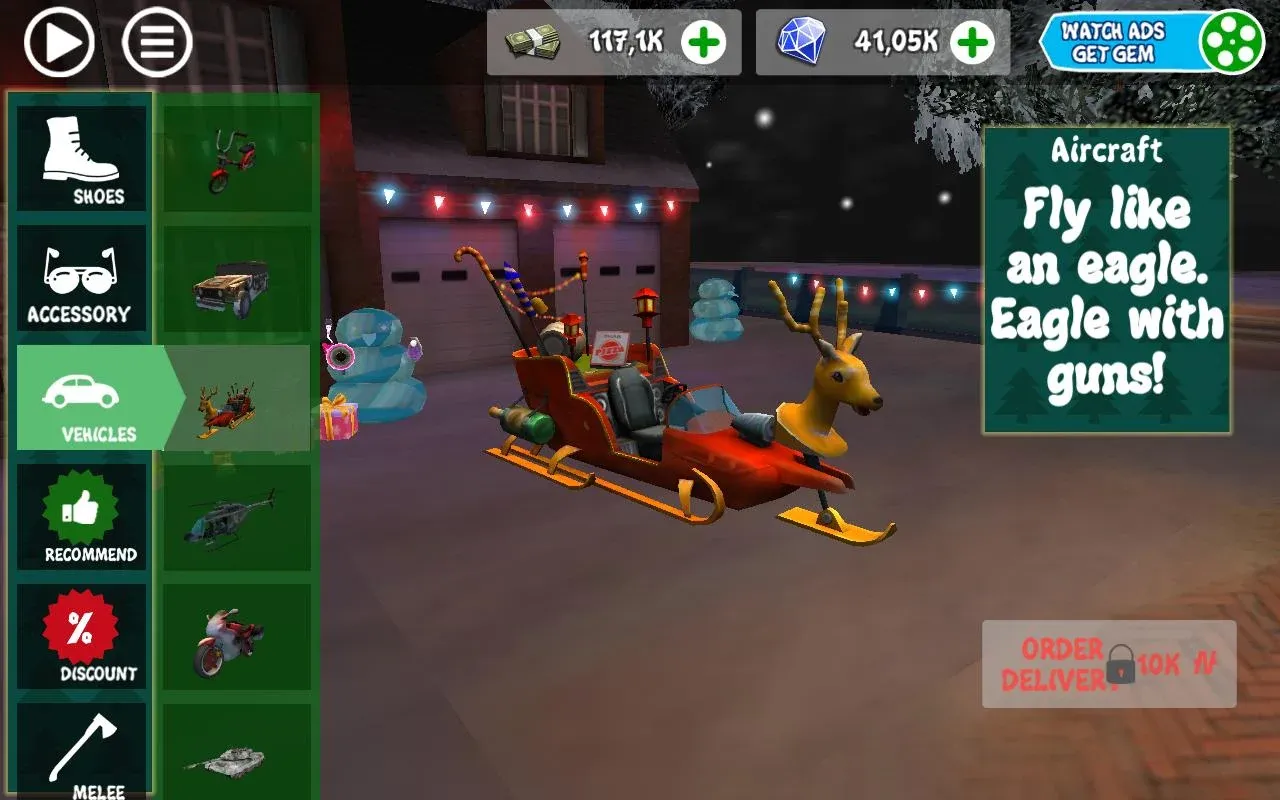 Crime Santa v2.4.6 APK Мод (Много навыков) Screenshot 3 Crime Santa v2.4.6 APK Мод (Много навыков) Screenshot 3