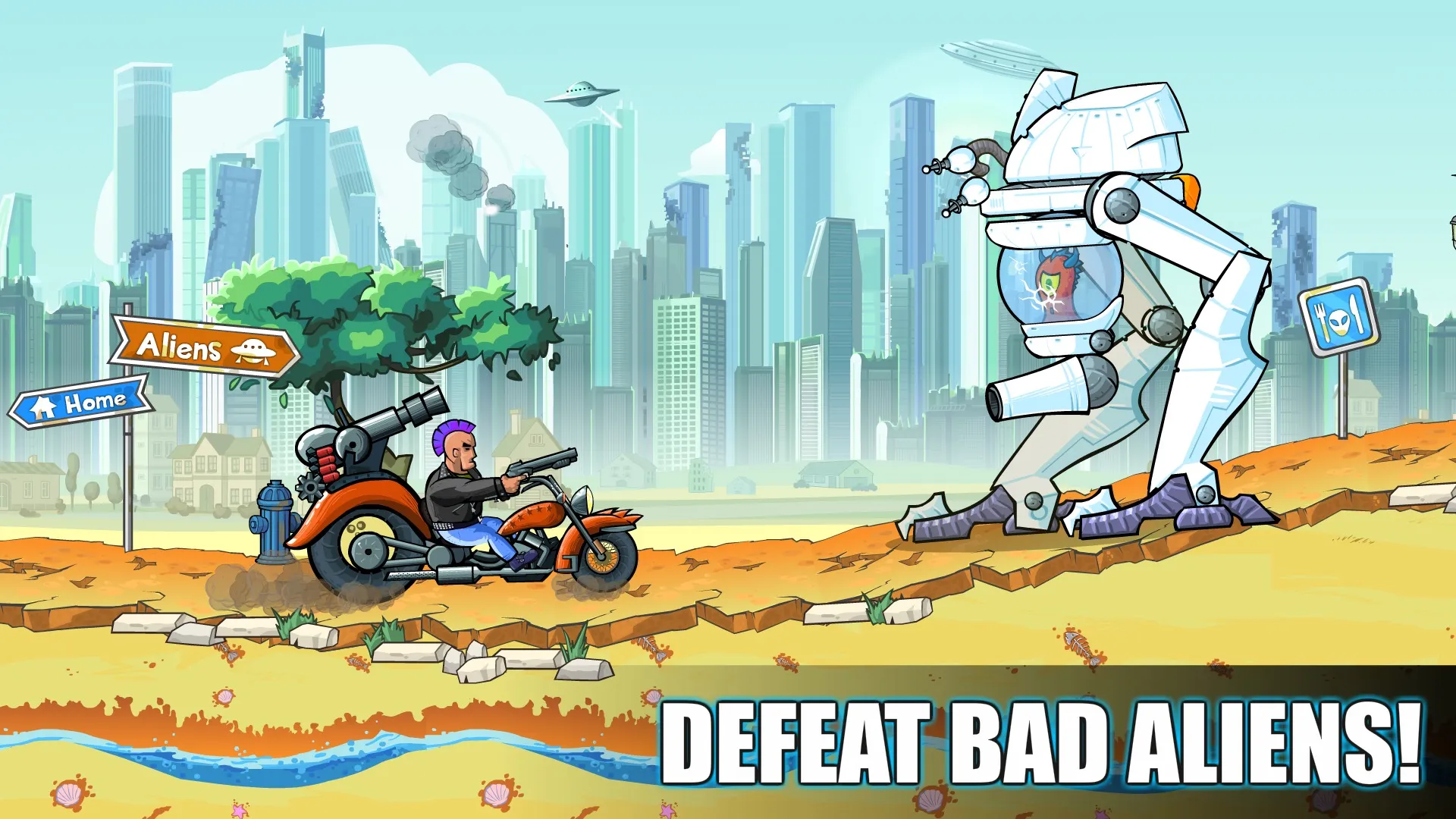 Mad Day - Truck Distance Game [мод: режим бога] Screenshot 1