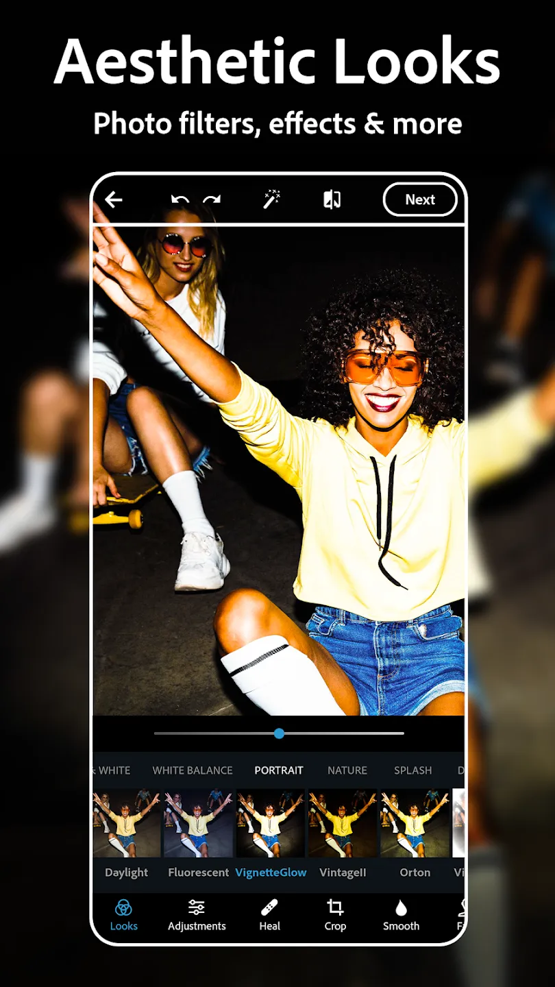 Adobe Photoshop Express v18.0.25 b1998 APK Мод (Всё открыто, Premium) Screenshot 4 Adobe Photoshop Express v18.0.25 b1998 APK Мод (Всё открыто, Premium) Screenshot 4