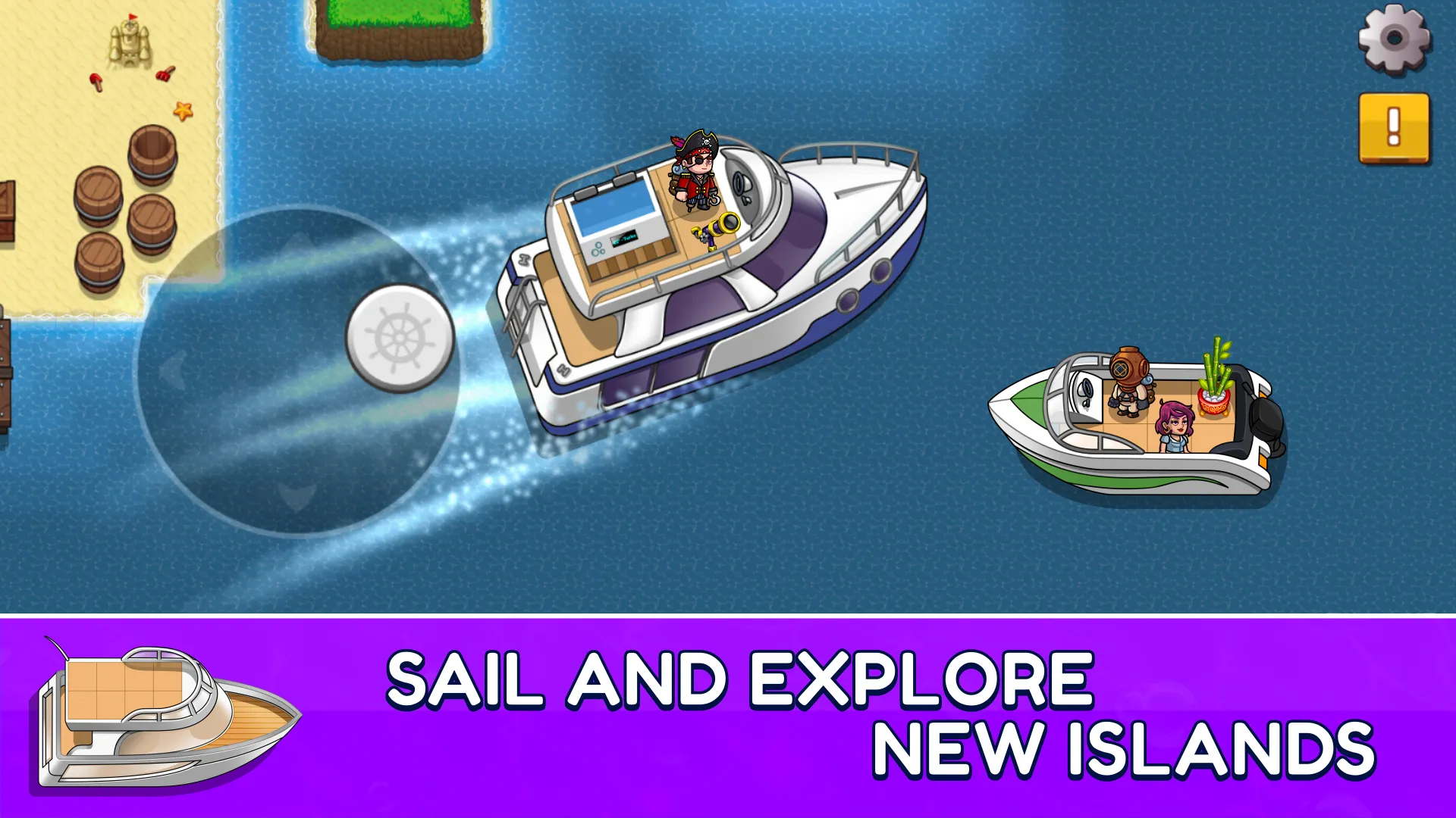 Nautical Life 2 v2.3.1 APK Мод (Меню, Много денег и энергии) Screenshot 3