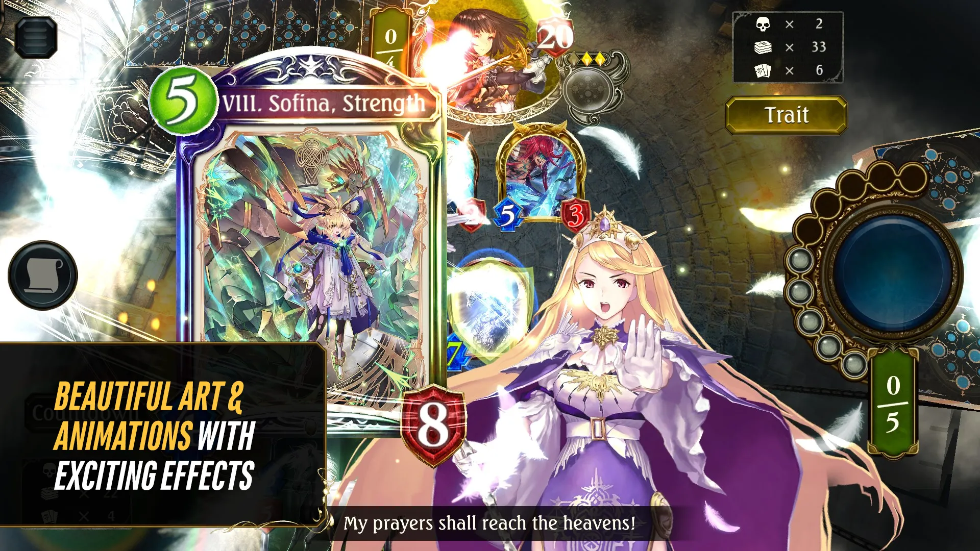 Shadowverse CCG v4.7.0 APK Мод (Меню, Множитель урона и защиты) Screenshot 1 Shadowverse CCG v4.7.0 APK Мод (Меню, Множитель урона и защиты) Screenshot 1