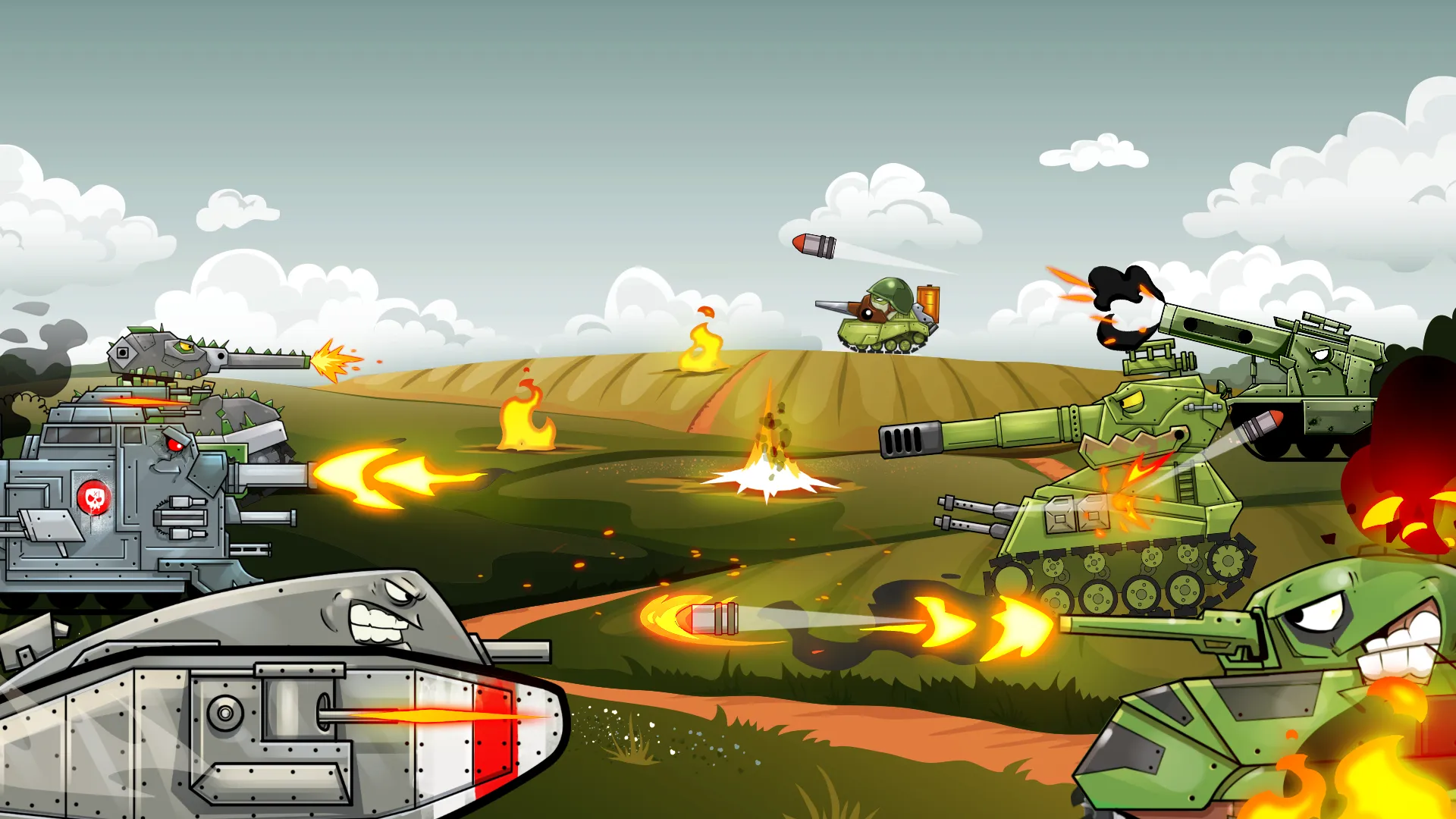 Merge Tanks: Танки vs Танчики v2.79.00 APK Мод (Много денег) Screenshot 2