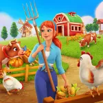 Скачать взломанную версию Fiona's Farm Мод (Много ресурсов) на Андроид