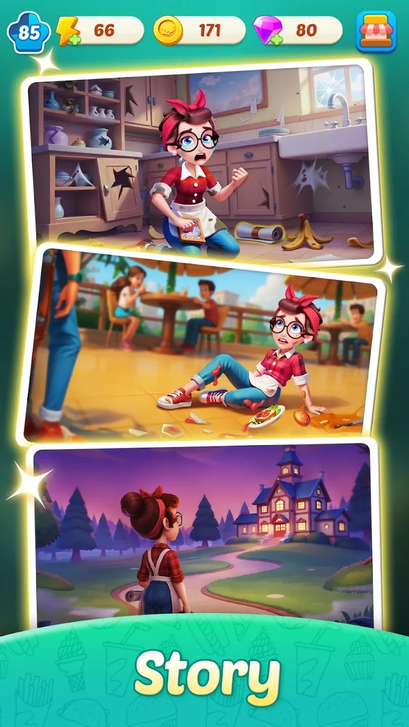 Соединяй и готовь Рестораны v1.40.0 APK Мод (Много денег) Screenshot 3