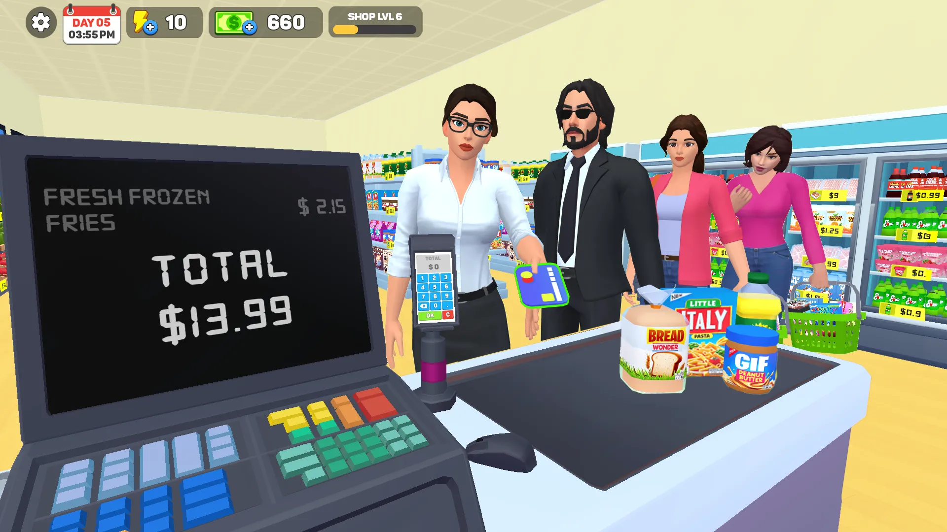 Supermarket Store Simulator v1.30.3 APK Мод (Много денег) Screenshot 2 Supermarket Store Simulator v1.30.3 APK Мод (Много денег) Screenshot 2