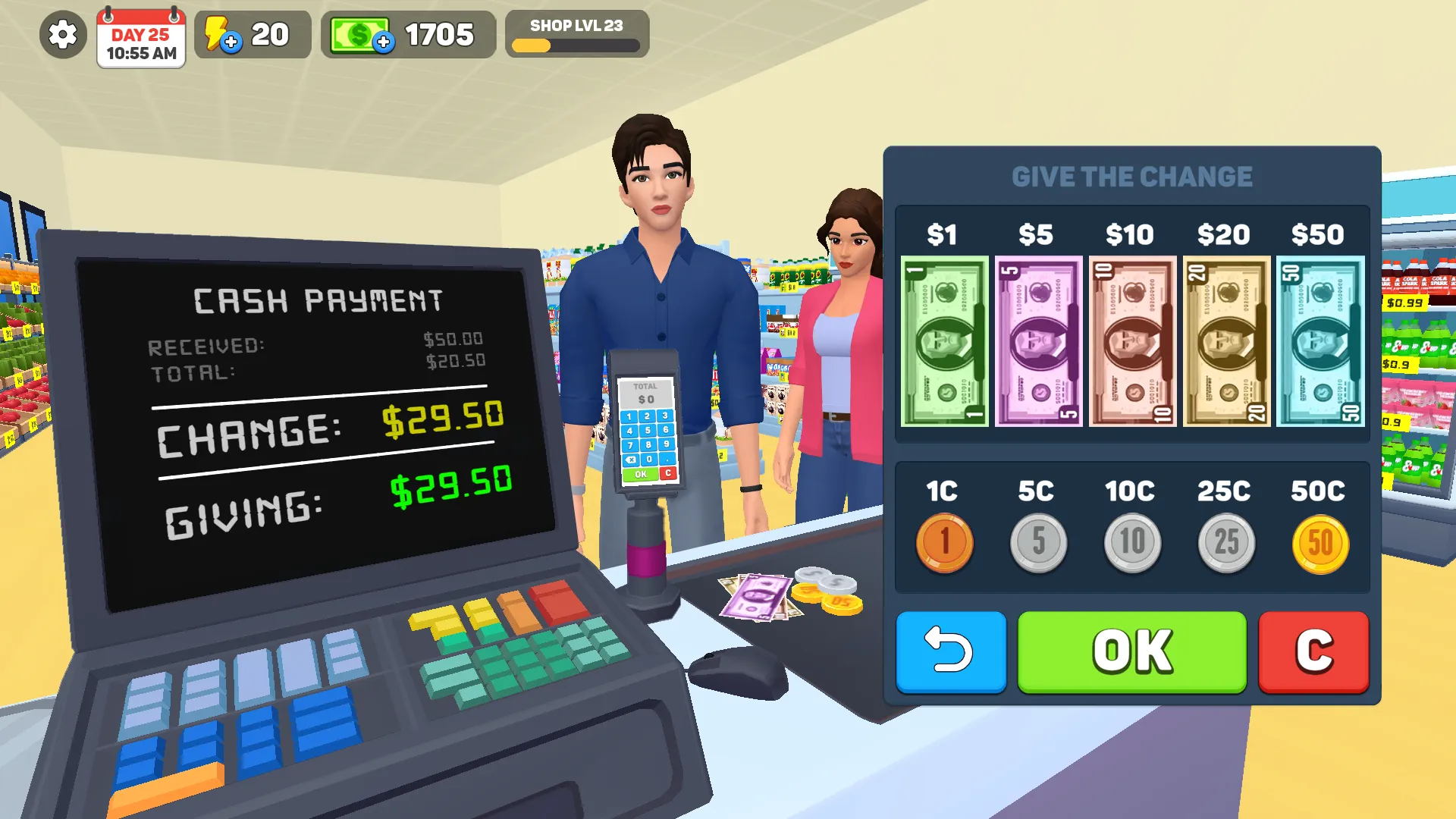 Supermarket Store Simulator v1.30.3 APK Мод (Много денег) Screenshot 3 Supermarket Store Simulator v1.30.3 APK Мод (Много денег) Screenshot 3