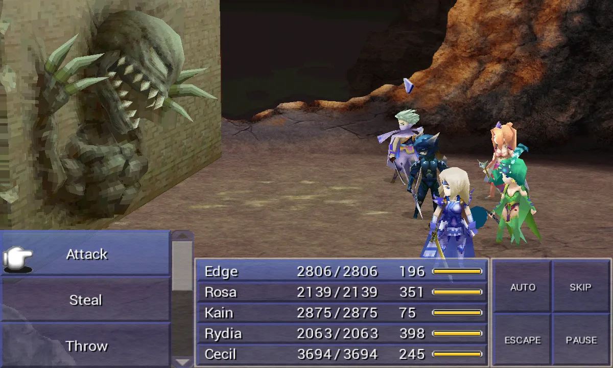 FINAL FANTASY IV (3D REMAKE) v2.0.5 APK Мод (Много денег) Screenshot 4