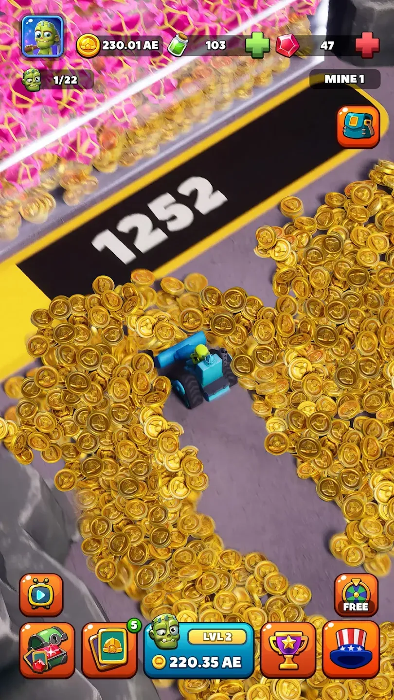Idle Zombie Miner: Gold Tycoon v2.433 APK Screenshot 1 Idle Zombie Miner: Gold Tycoon v2.433 APK Screenshot 1