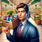 Взломанная Supermarket Manager Simulator Мод (Меню, Много денег и энергии) на Андроид
