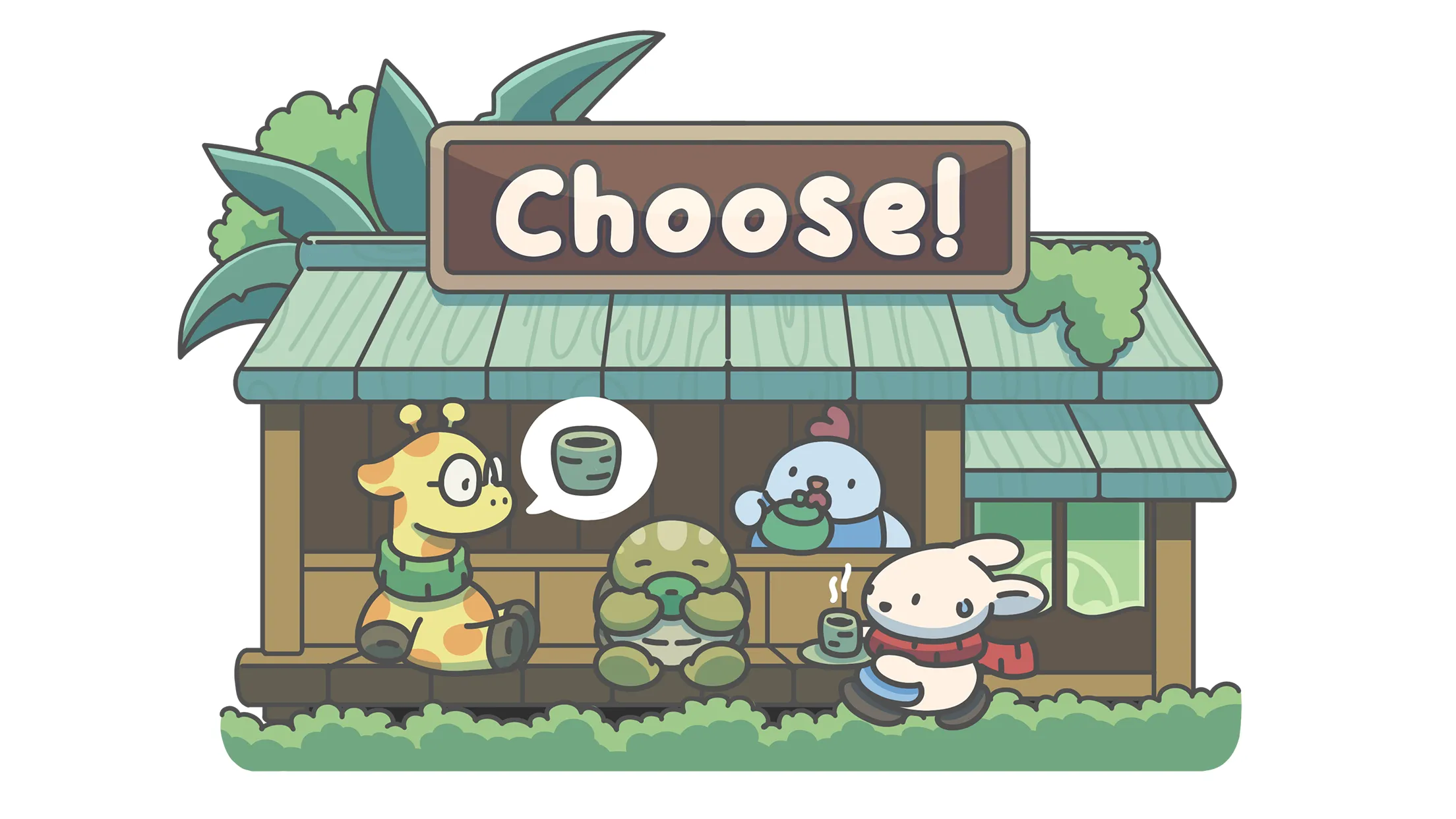 Tsuki Tea House: Idle Journey v1.0.26 APK Мод (Меню, Много моркови) Screenshot 1