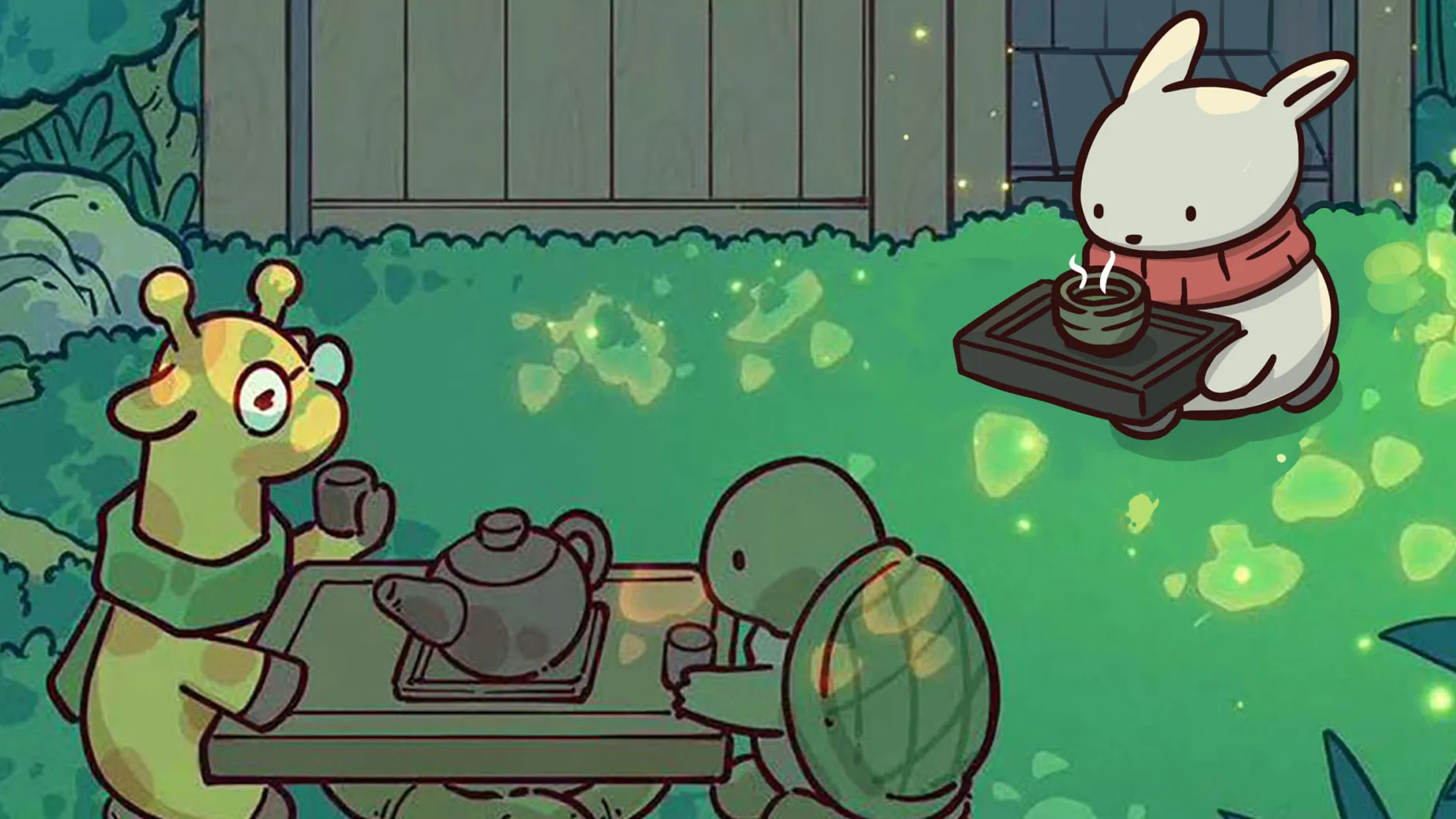 Tsuki Tea House: Idle Journey v1.0.26 APK Мод (Меню, Много моркови) Screenshot 2