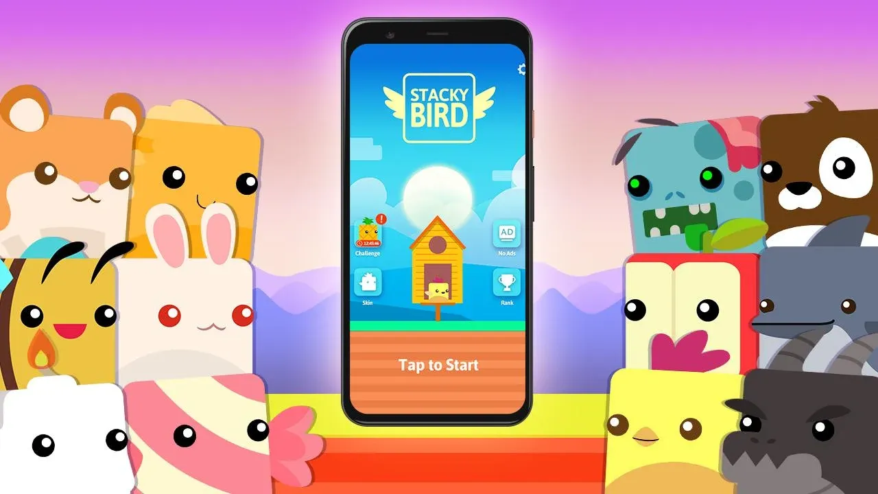 Stacky Bird v1.4.34 APK Мод (Много денег) Screenshot 5