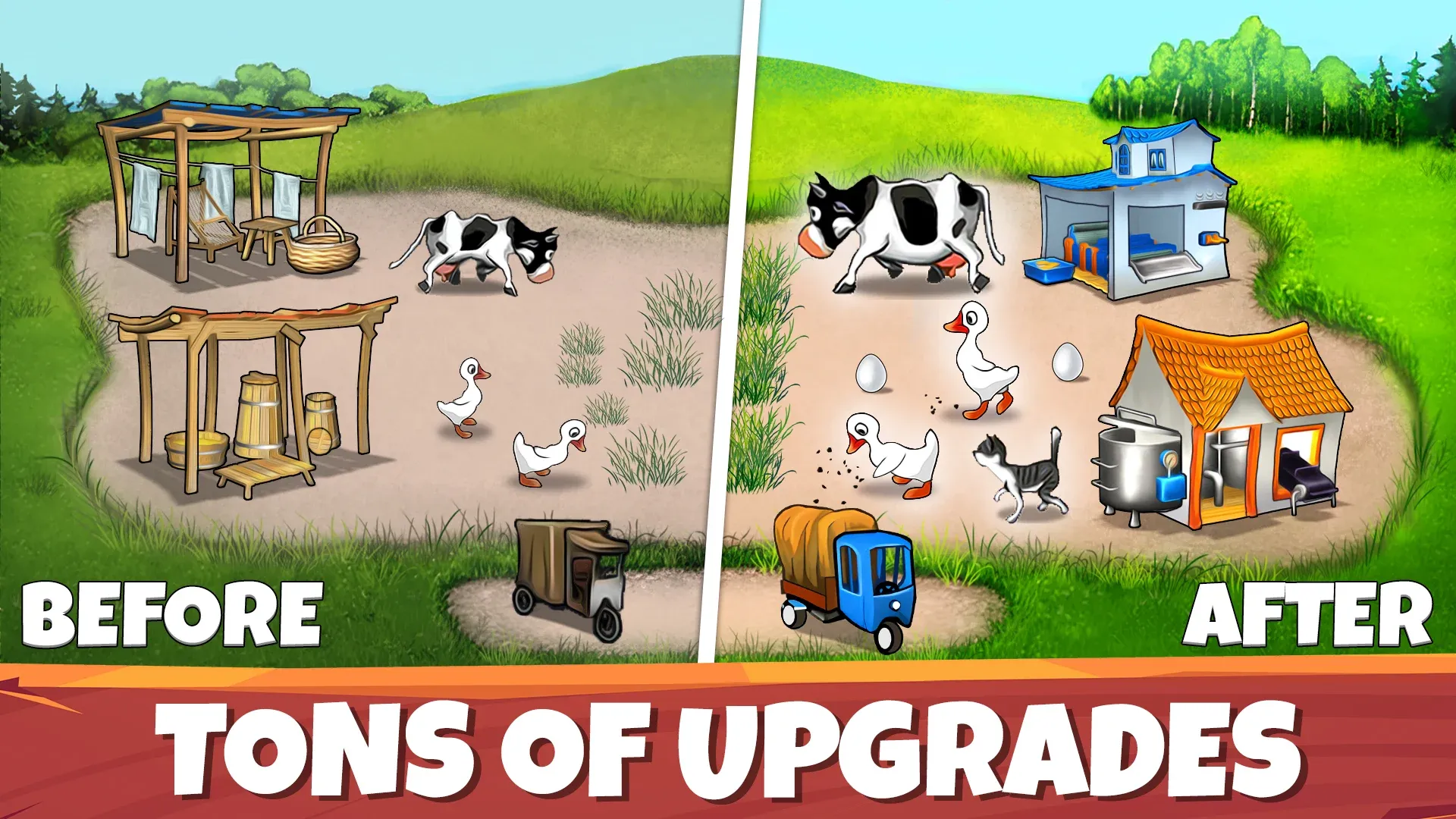 Весёлая Ферма: Премиум v2.20.65 APK Мод (Полная версия) Screenshot 2