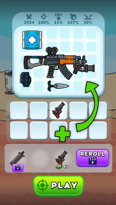 Gun Hero: Cat Survival Shooter v3.0.7 APK Мод (Меню, Высокий урон, здоровье и награды) Screenshot 2 Gun Hero: Cat Survival Shooter v3.0.7 APK Мод (Меню, Высокий урон, здоровье и награды) Screenshot 2