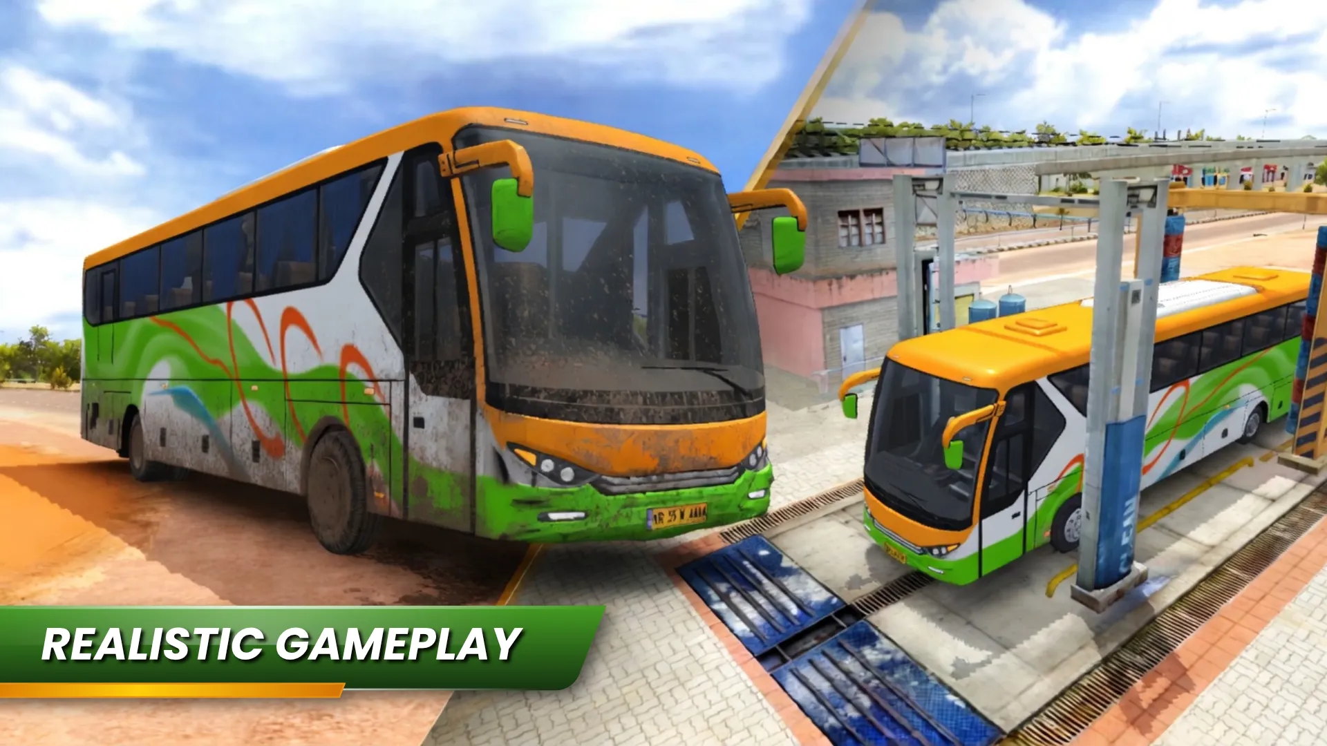 Bus Simulator India v1.0 APK Мод (Много денег) Screenshot 4 Bus Simulator India v1.0 APK Мод (Много денег) Screenshot 4