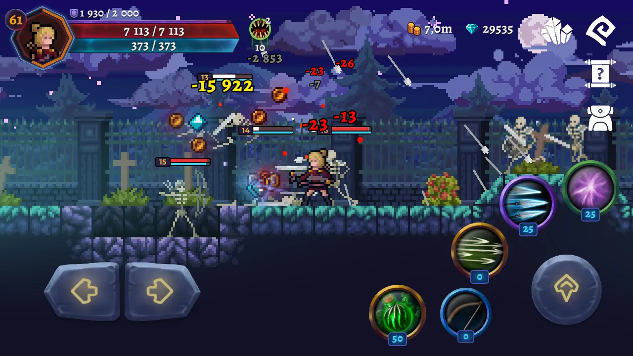 Darkrise - Pixel Action RPG v0.27.24 APK Мод (Мега Меню, Много ресурсов) Screenshot 3 Darkrise - Pixel Action RPG v0.27.24 APK Мод (Мега Меню, Много ресурсов) Screenshot 3