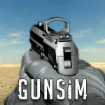 Скачать взломанную версию GUNSIM Мод (Много денег) на Андроид