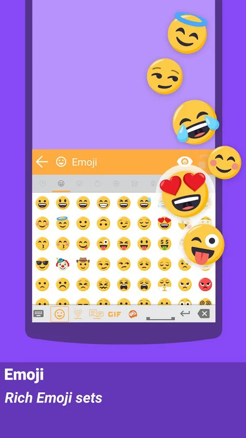 Клавиатура ai.type и смайлики Screenshot 1 Клавиатура ai.type и смайлики Screenshot 1