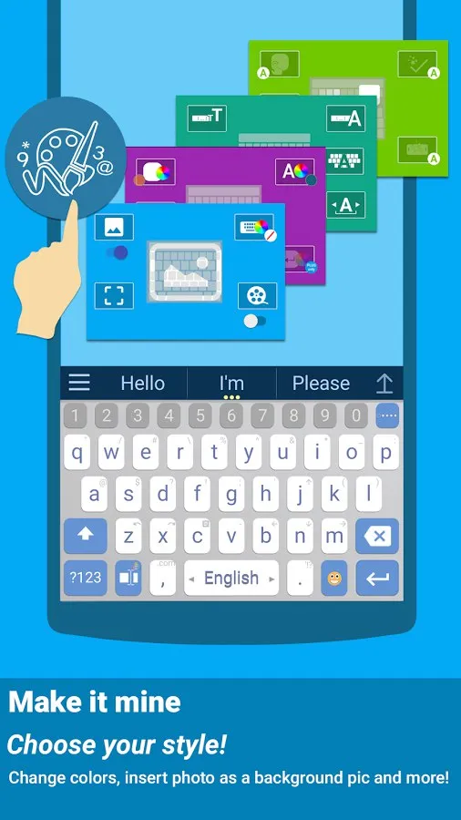 Клавиатура ai.type и смайлики Screenshot 4 Клавиатура ai.type и смайлики Screenshot 4