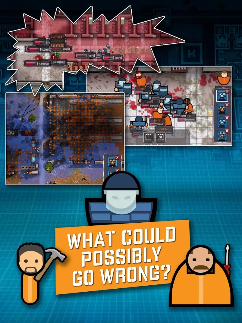 Prison Architect: Mobile [мод: много денег] Screenshot 5
