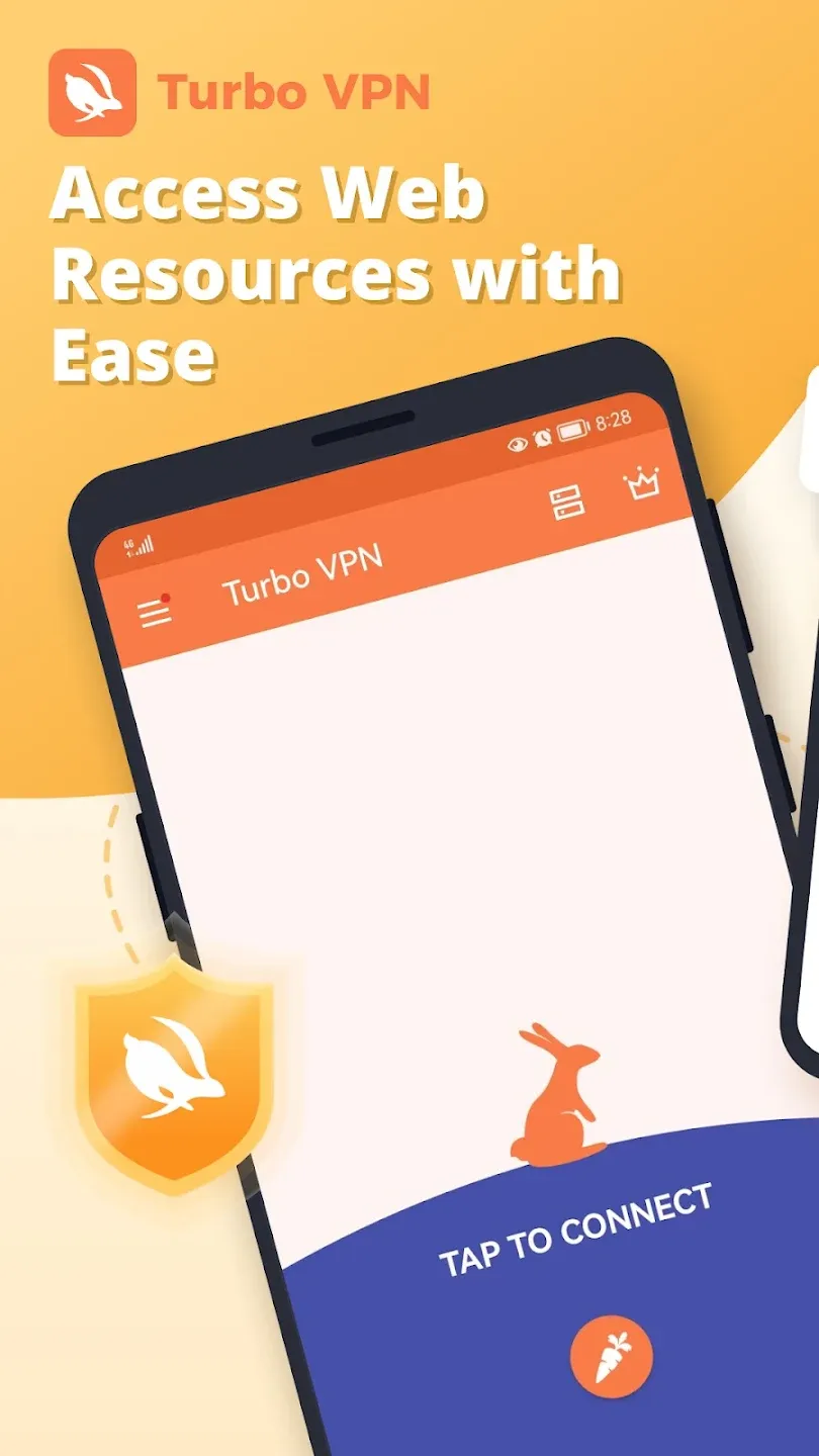 Turbo VPN v4.2.9.13 APK Мод (Всё открыто, Premium) Screenshot 1 Turbo VPN v4.2.9.13 APK Мод (Всё открыто, Premium) Screenshot 1