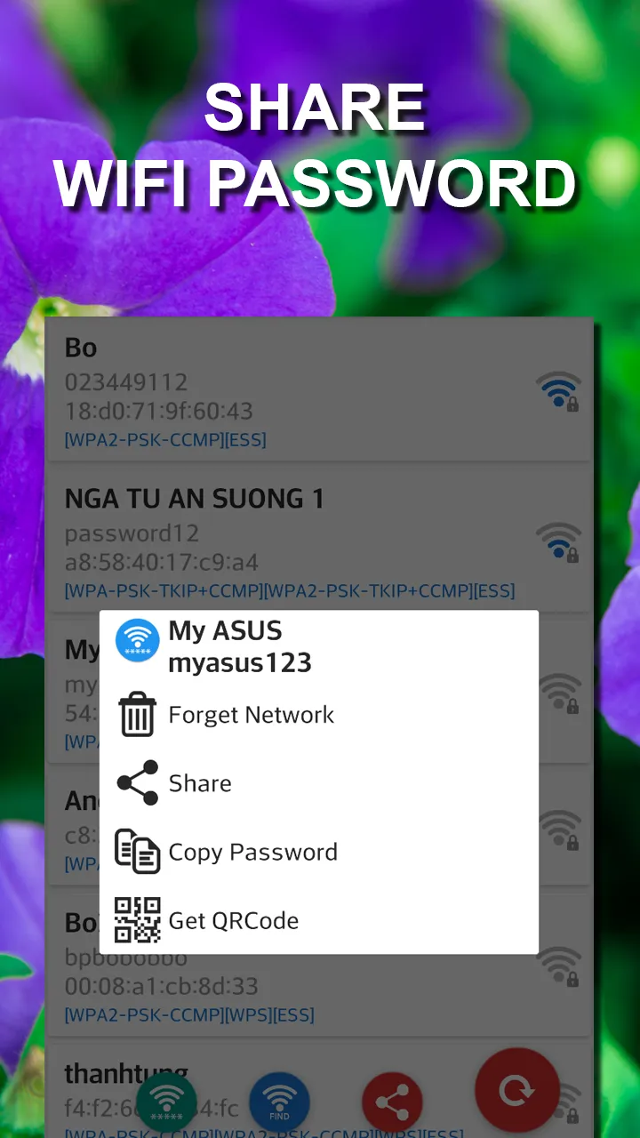WiFi восстановление пароля Screenshot 3 WiFi восстановление пароля Screenshot 3