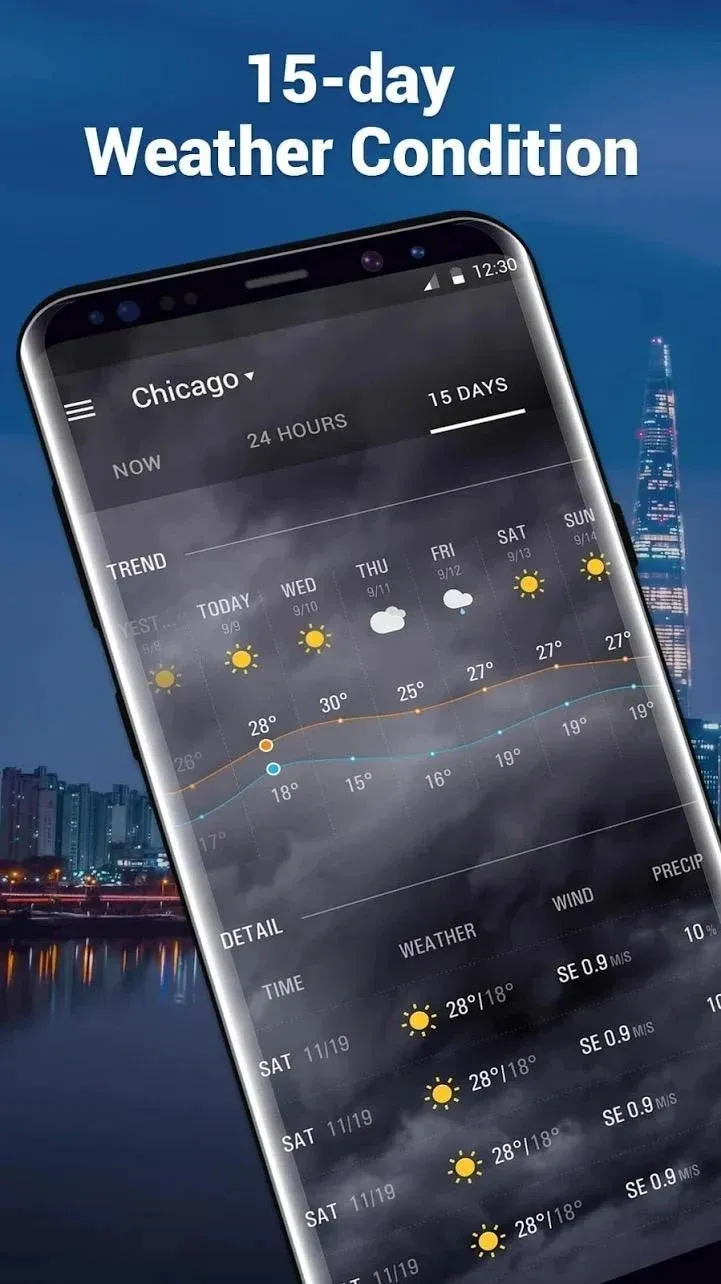 Amber Weather Elite v4.7.7 APK Мод (Полная версия) Screenshot 4 Amber Weather Elite v4.7.7 APK Мод (Полная версия) Screenshot 4