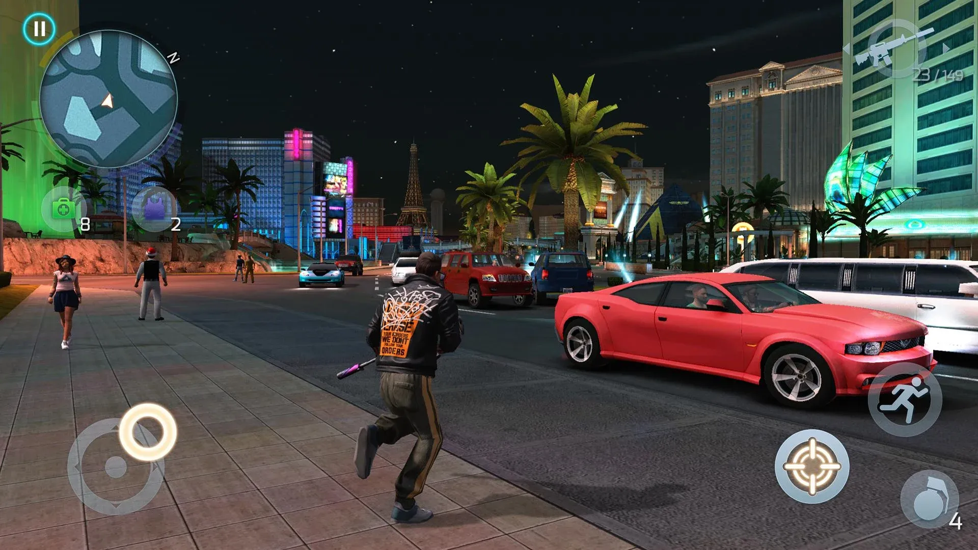Gangstar Vegas v9.5.1a APK Мод (Много денег) Screenshot 1