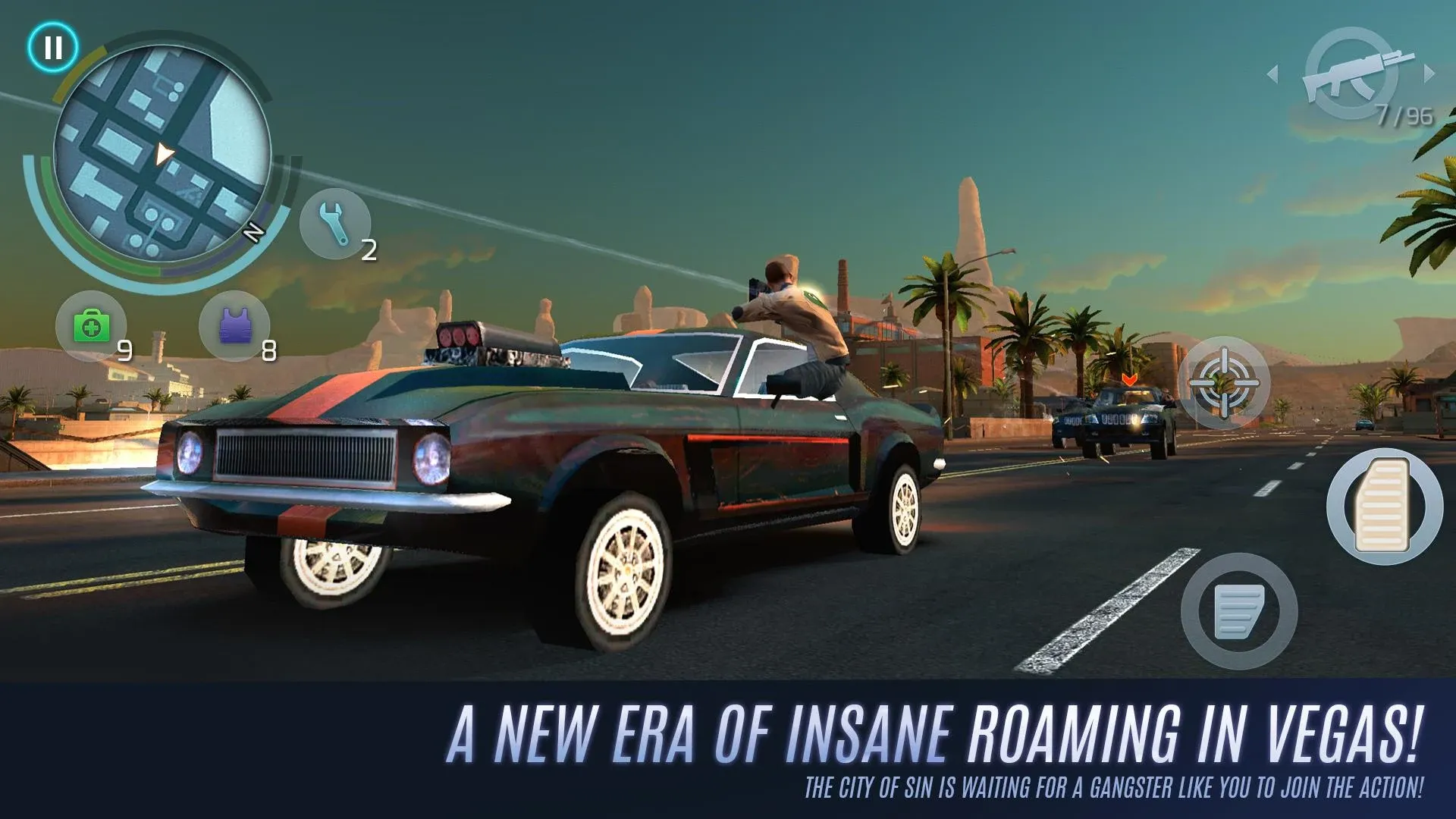 Gangstar Vegas v9.5.1a APK Мод (Много денег) Screenshot 2