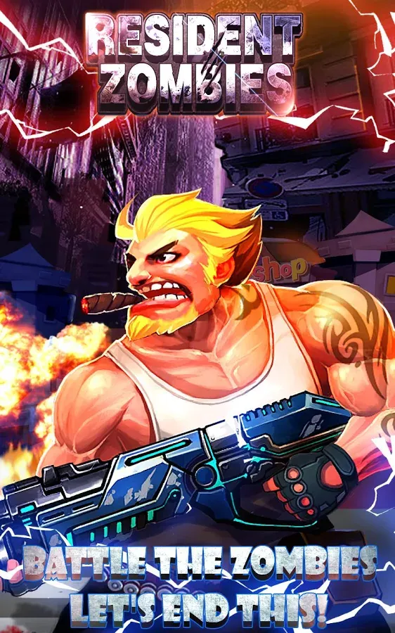 Resident Zombies [мод: много денег] Screenshot 1